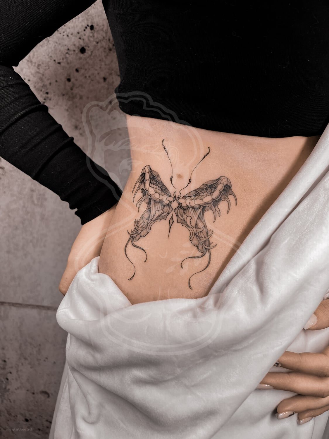 Tatuaż Fineline cma - ArcyTattoo Lublin
